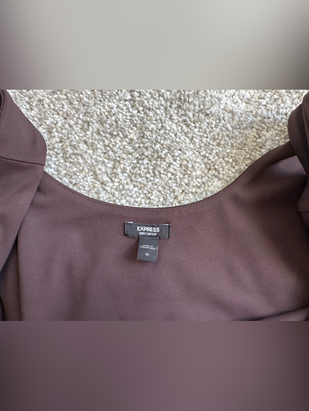 Women’s Express Espresso Body Contour Bodysuit - Picture 4 of 5